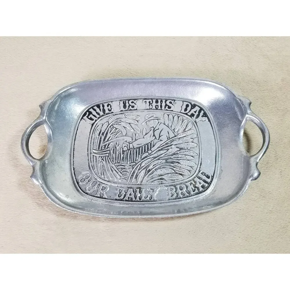 Sexton Pewter Bread Tray 10 1/2